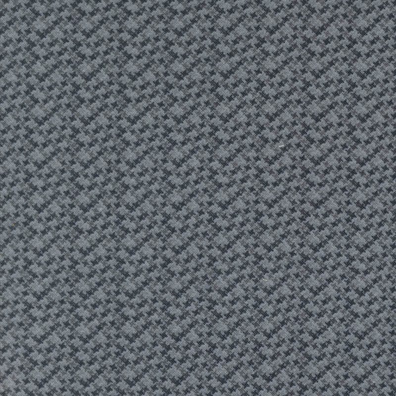 Moda Fabric Moda Farmhouse Flannels III Seedy Pewter 49274-14F  - The Sewing Studio