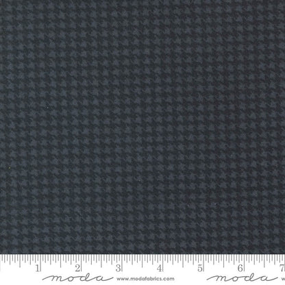 Moda Fabric Moda Farmhouse Flannels III Small Check Black 49276-16F  - The Sewing Studio