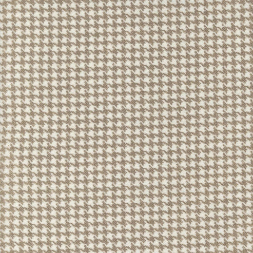 Moda Fabric Moda Farmhouse Flannels III Small Check Cocoa 49276-13F  - The Sewing Studio