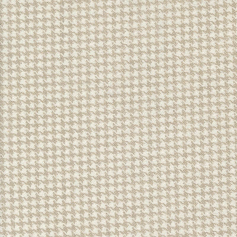 Moda Fabric Moda Farmhouse Flannels III Small Check Cream 49276-11F  - The Sewing Studio