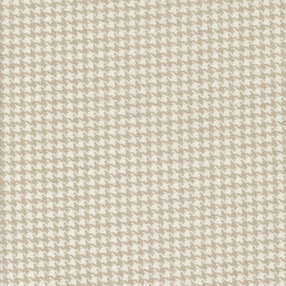 Moda Fabric Moda Farmhouse Flannels III Small Check Cream 49276-11F  - The Sewing Studio