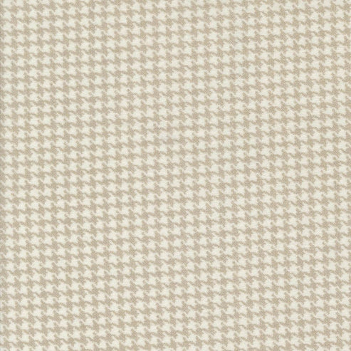 Moda Fabric Moda Farmhouse Flannels III Small Check Cream 49276-11F  - The Sewing Studio