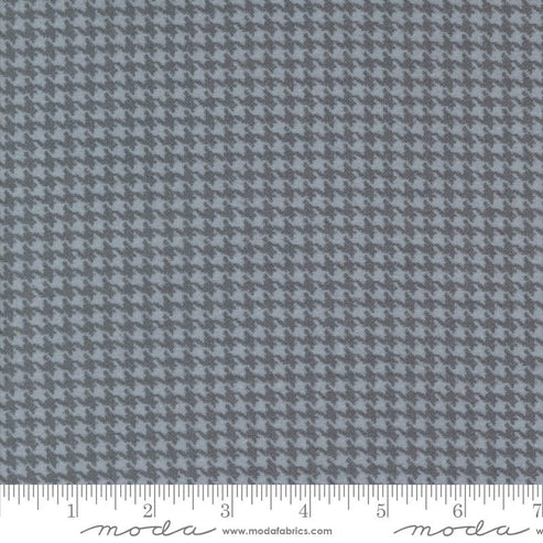 Moda Fabric Moda Farmhouse Flannels III Small Check Grey Pewter 49276-24F  - The Sewing Studio