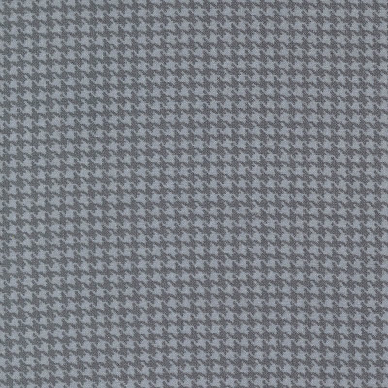 Moda Fabric Moda Farmhouse Flannels III Small Check Grey Pewter 49276-24F  - The Sewing Studio