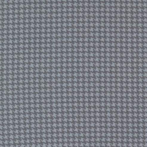 Moda Fabric Moda Farmhouse Flannels III Small Check Grey Pewter 49276-24F  - The Sewing Studio