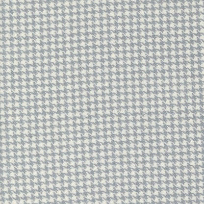 Moda Fabric Moda Farmhouse Flannels III Small Check Pewter 49276-14F  - The Sewing Studio