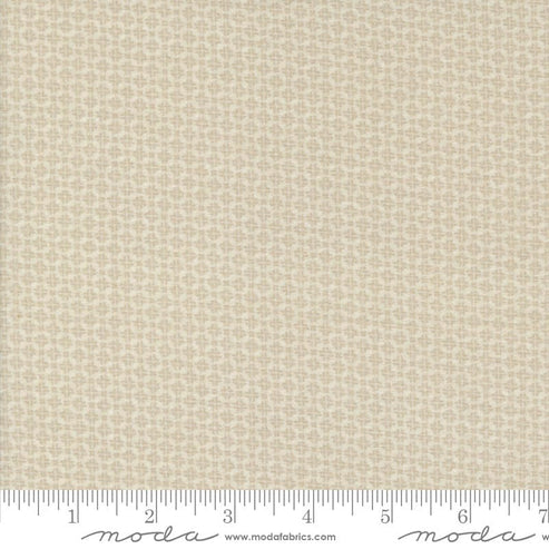 Moda Fabric Moda Farmhouse Flannels III Tic Tac Cream 49272-11F  - The Sewing Studio