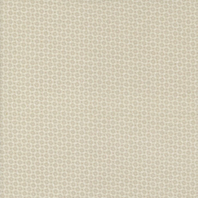 Moda Fabric Moda Farmhouse Flannels III Tic Tac Cream 49272-11F  - The Sewing Studio