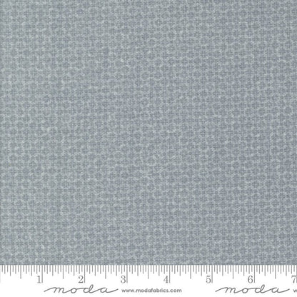 Moda Fabric Moda Farmhouse Flannels III Tic Tac Pewter 49272-14F  - The Sewing Studio