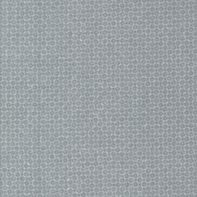 Moda Fabric Moda Farmhouse Flannels III Tic Tac Pewter 49272-14F  - The Sewing Studio