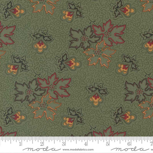 Moda Fabric Moda Fluttering Leaves  - The Sewing Studio