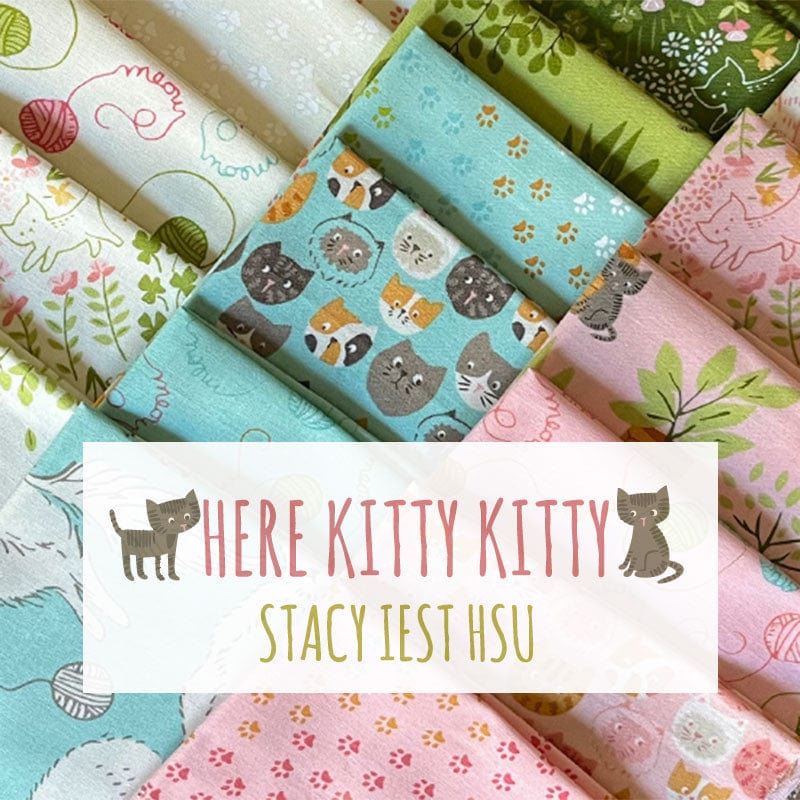 Moda Fabric Moda Here Kitty Kitty  - The Sewing Studio