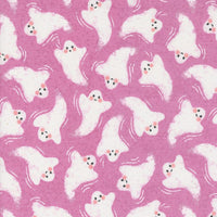 Moda Fabric Moda Hey Boo Friendly Ghost Purple Haze 5211-15  - The Sewing Studio