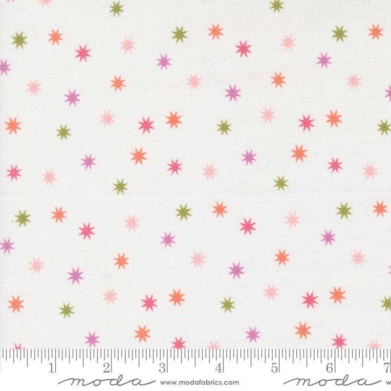 Moda Fabric Moda Hey Boo Magic Stars Ghost 5215-11  - The Sewing Studio