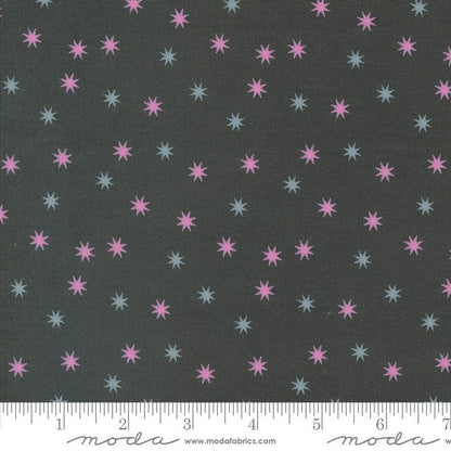 Moda Fabric Moda Hey Boo Magic Stars Midnight 5215-16  - The Sewing Studio