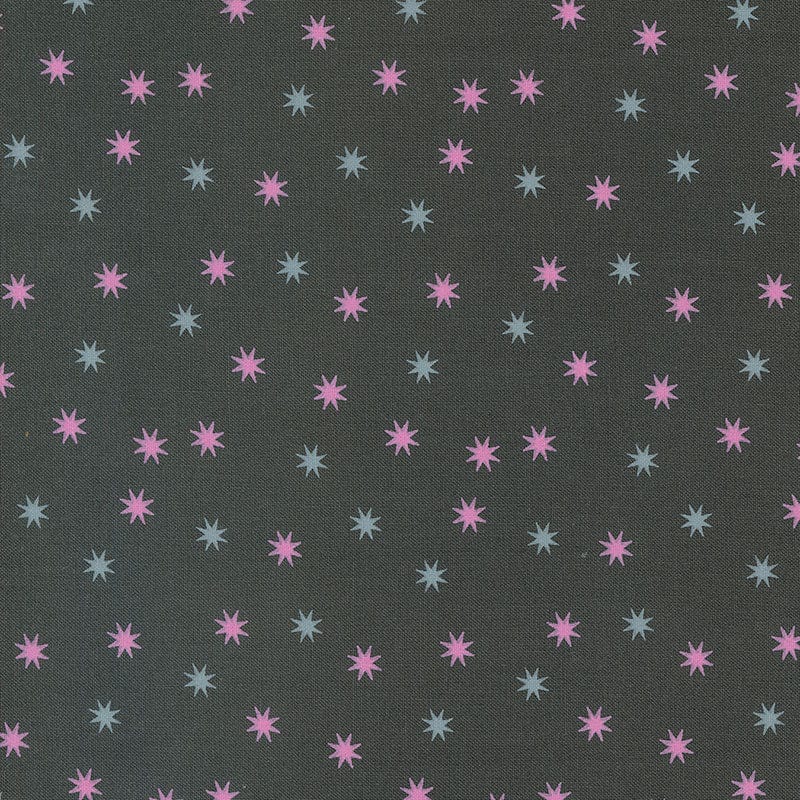 Moda Fabric Moda Hey Boo Magic Stars Midnight 5215-16  - The Sewing Studio