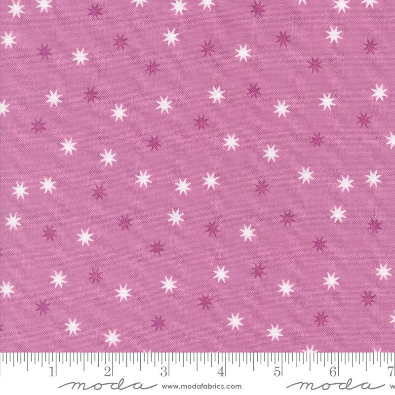 Moda Fabric Moda Hey Boo Magic Stars Purple Haze 5215-15  - The Sewing Studio