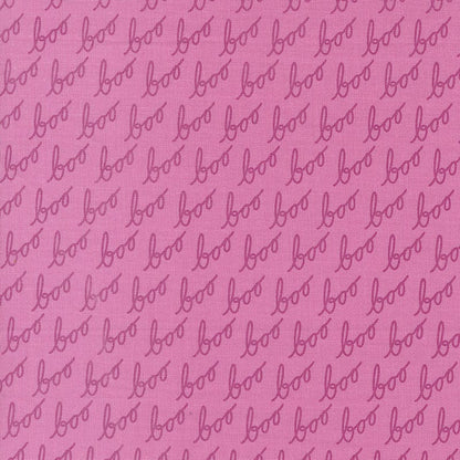 Moda Fabric Moda Hey Boo Text Purple Haze 5212-15  - The Sewing Studio