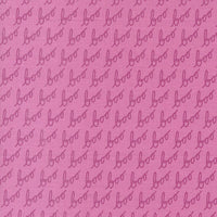 Moda Fabric Moda Hey Boo Text Purple Haze 5212-15  - The Sewing Studio