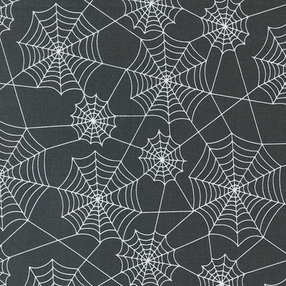 Moda Fabric Moda Hey Boo Webs Midnight 5213-16  - The Sewing Studio