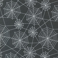 Moda Fabric Moda Hey Boo Webs Midnight 5213-16  - The Sewing Studio