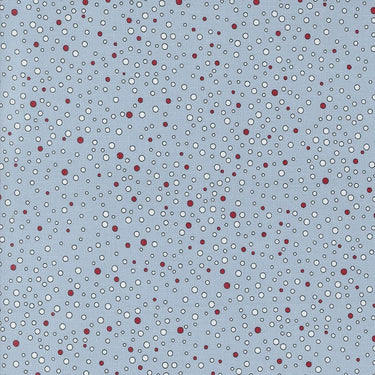 Moda Fabric Moda On Dasher Snowballs Frost 55665-14