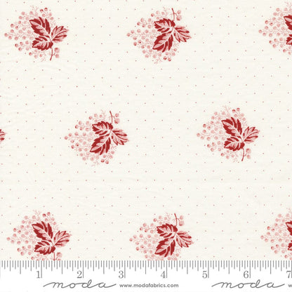 Moda Fabric Moda Red And White Gatherings  - The Sewing Studio