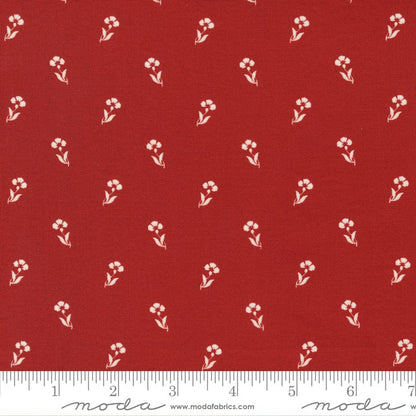 Moda Fabric Moda Red And White Gatherings  - The Sewing Studio