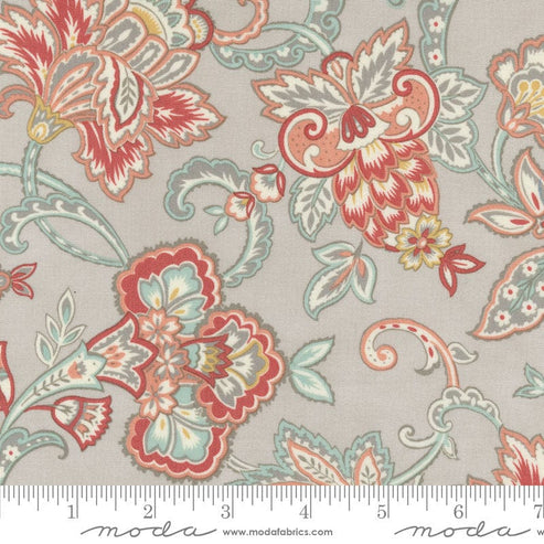 Moda Fabric Moda Sandalwood Fleur Paisley Moonbeam 44382-12