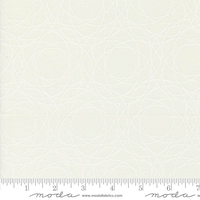 Moda Fabric Moda Shimmer Crystals Ivory 1843-12  - The Sewing Studio