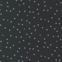 Moda Fabric Moda Shimmer Metallic Plus Ebony 1845-16M