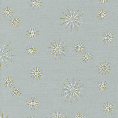 Moda Shimmer Metallic Stars Silver 1844-13M