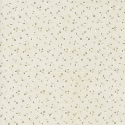 Moda Snowman Gatherings IV Stars Snow Taupe 49256-15