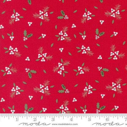 Moda Fabric Moda Starberry Pine Springs Red 29182-12