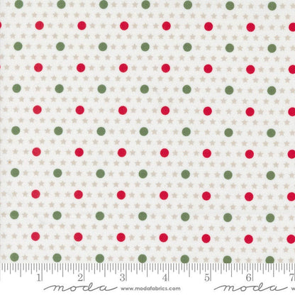 Moda Fabric Moda Starberry Polka Dots Off White 29186-11