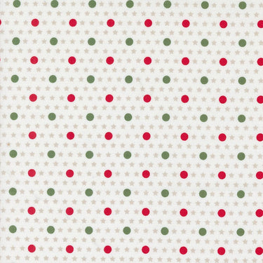 Moda Fabric Moda Starberry Polka Dots Off White 29186-11