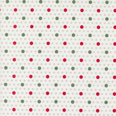 Moda Fabric Moda Starberry Polka Dots Off White 29186-11