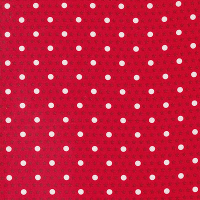 Moda Fabric Moda Starberry Polka Dots Red 29186-22