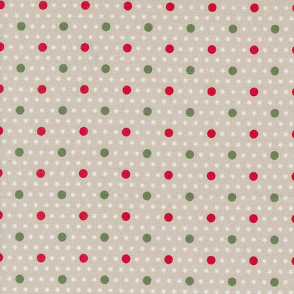 Moda Fabric Moda Starberry Polka Dots Stone 29186-16