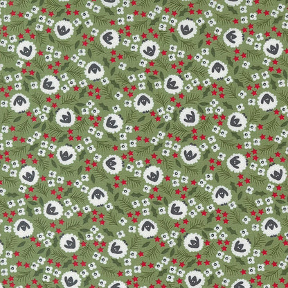 Moda Fabric Moda Starberry Sheep Green 29183-13