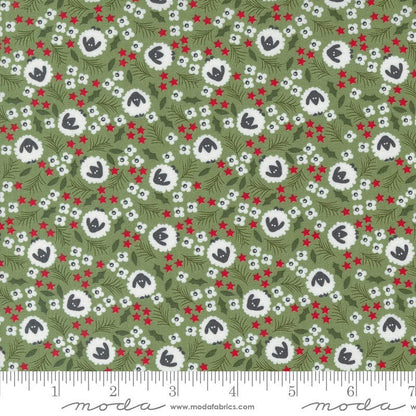 Moda Fabric Moda Starberry Sheep Green 29183-13