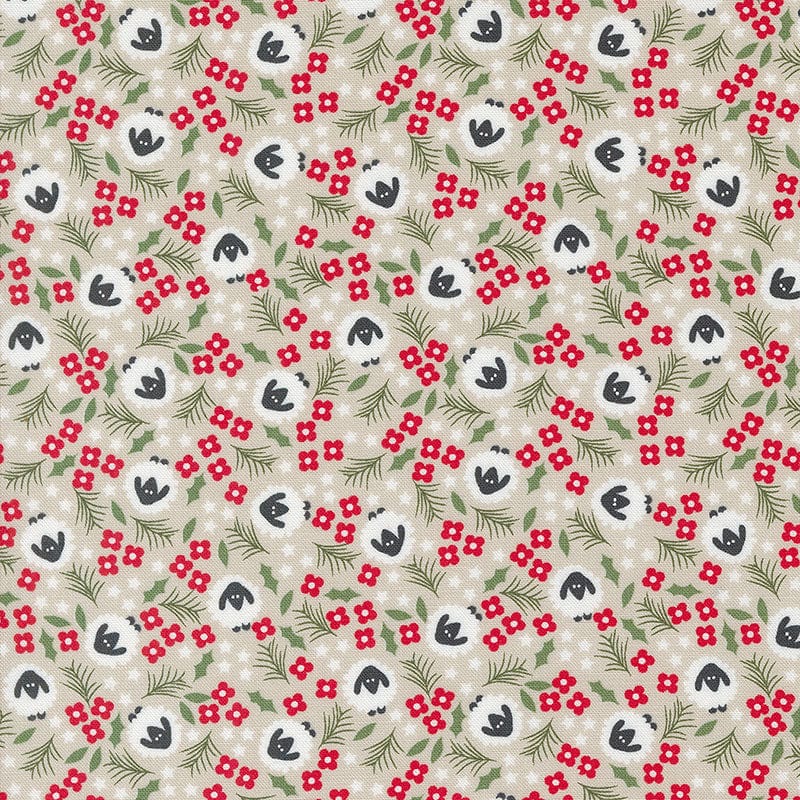 Moda Fabric Moda Starberry Sheep Stone 29183-16