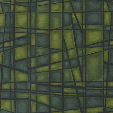 Moda Fabric Moda Twelve Days Stained Glass Peridot 6952-22