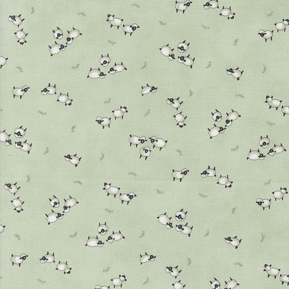 Moda Fabric Moda Willows Farm Sheep In The Pasture Willow 56105-18  - The Sewing Studio