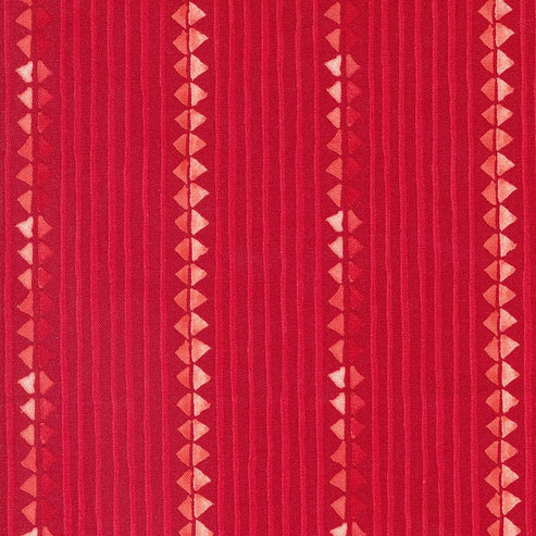 Moda Fabric Moda Winterly Ribbon Stripes Crimson 48763-15