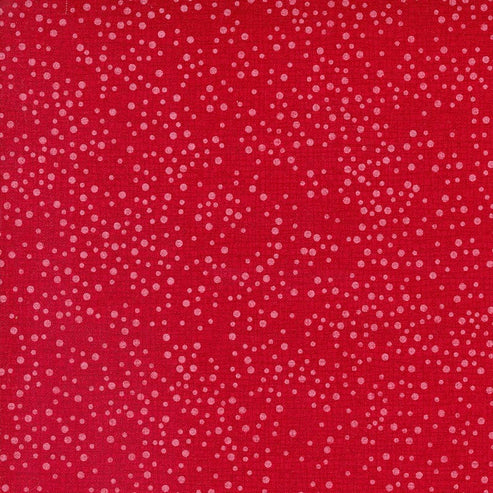 Moda Fabric Moda Winterly Thatched Dotty Crimson 48715-43