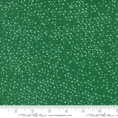 Moda Fabric Moda Winterly Thatched Dotty Pine 48715-44