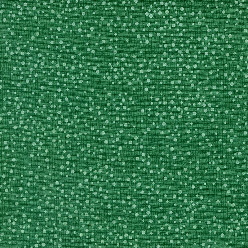 Moda Fabric Moda Winterly Thatched Dotty Pine 48715-44  - The Sewing Studio