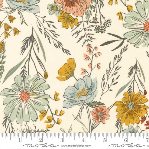 Moda Fabric Moda Woodland Wildflowers  - The Sewing Studio