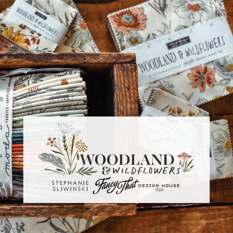 Moda Fabric Moda Woodland Wildflowers Birch Blend Cream 45586-11  - The Sewing Studio